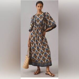 Farm Rio Cocopalm Midi Dress